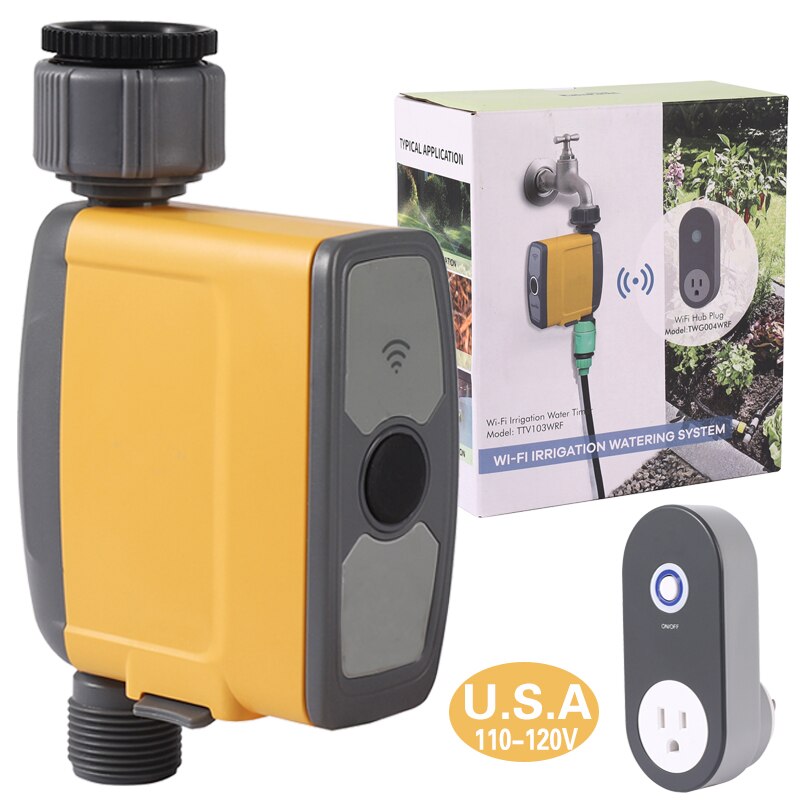 Soil Moisture Sensor WIFI Tuya Smart Home Garden Automatic Water Timer Irrigation System