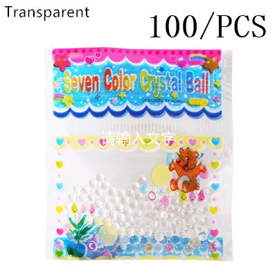 1@# Shooting Supplies Color Water Absorption Beads Bullet Non Toxic and Tasteless, Clean Environmental Protection 100/500Pcs/bag: 101 (100pcs 1Bag)