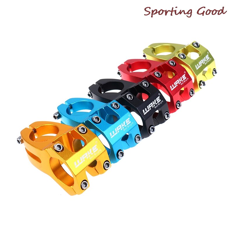 1PCS WAKE Mountainbike Lenker Vorbau Ultraleicht Aluminium Fahrrad Stem 31,8 MM