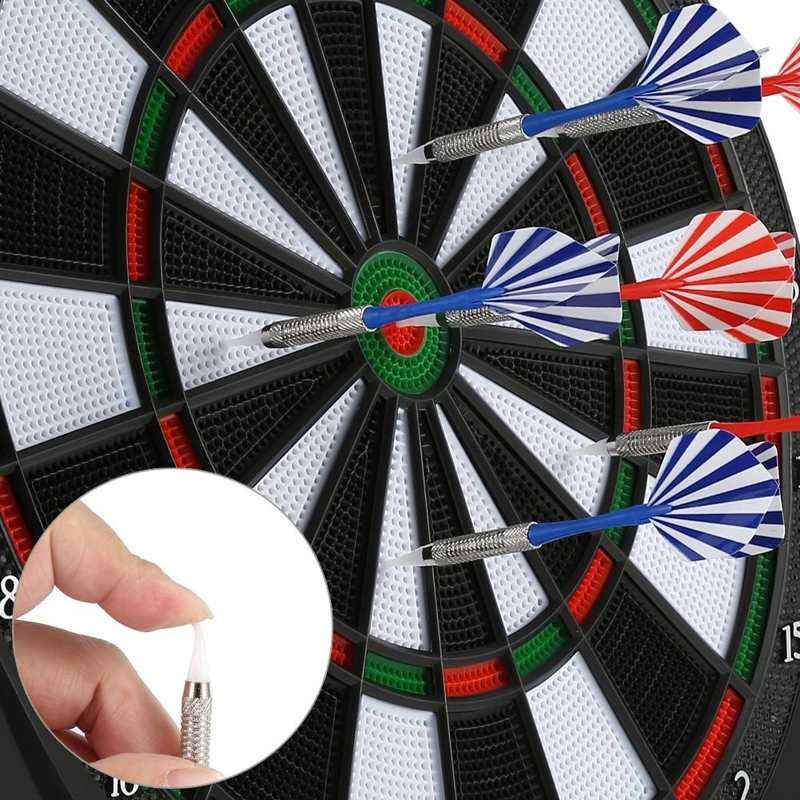1pc Electronic Dartboard Electronic Hanging Dartboard LCD Scoring Indicator Dart Game With 6pcs Darts Indoor Games