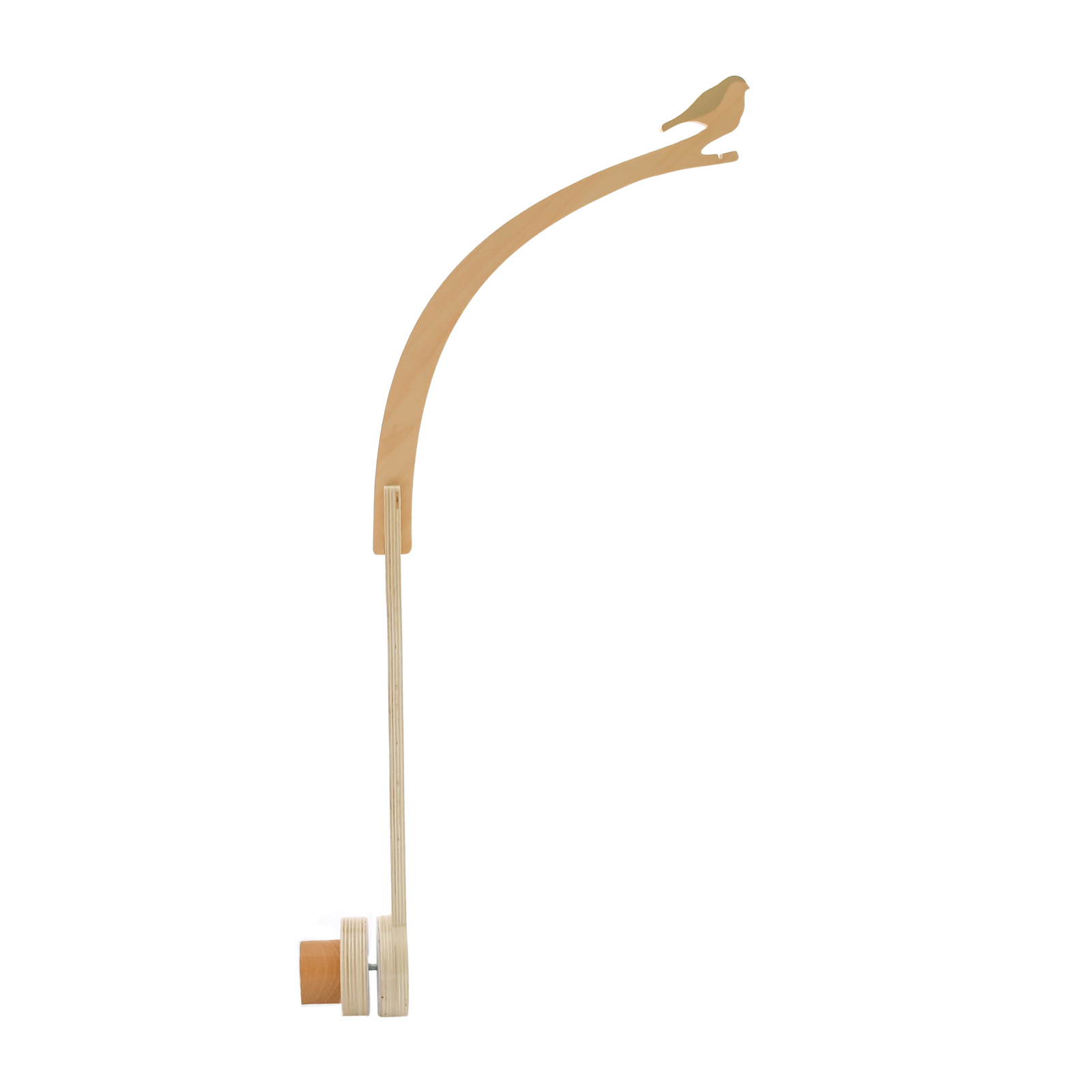 Baby Holz kleine Birdie Bett Glocke Halterung Cartoon Krippe Bett Glocke mobile hängende Rassel Spielzeug Kleiderbügel Baby Krippe Dekoration Access ori