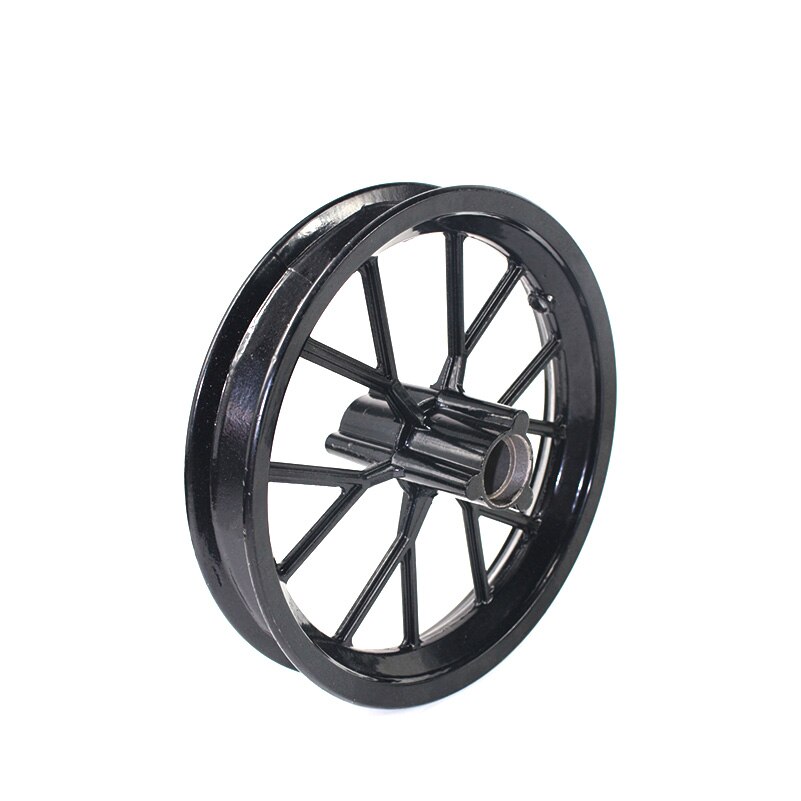 Super High Performance 222mm Front and Rear Tire Aluminium Alloy Wheel Rim Fit for 49cc Mini Moto Pocket Dirt Bike: Rear hub