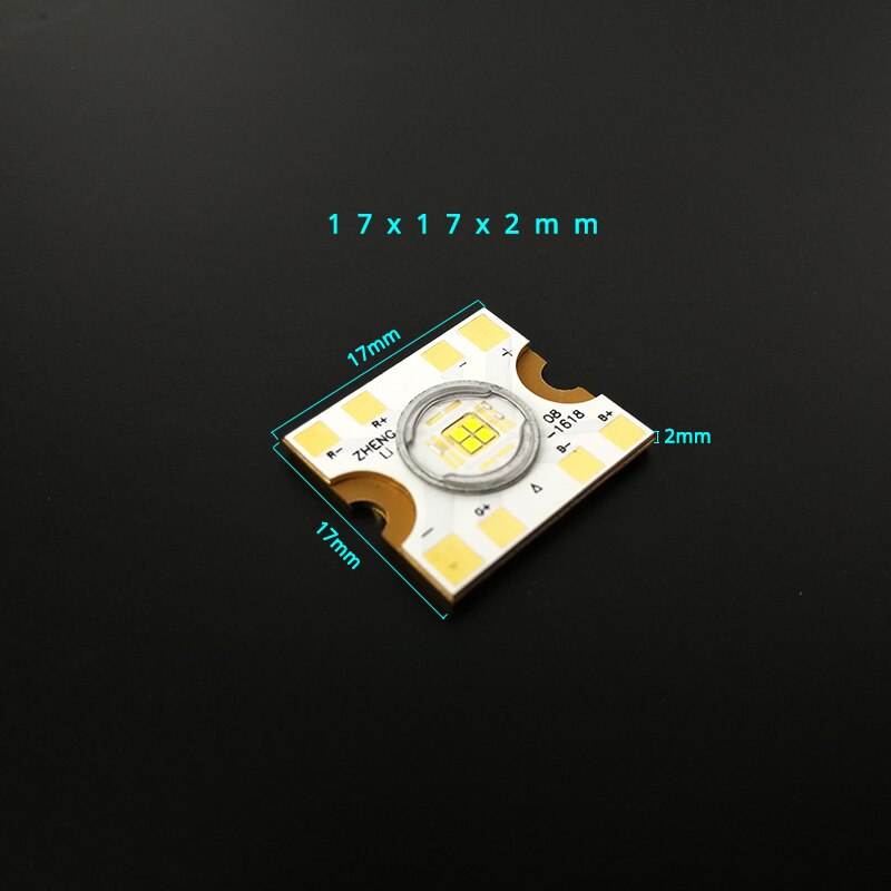 Smart High Power LED Gobo Spot Light 60W RGB Chips Voor Projectoren LED Diode Spotlight Patroon Rotatie Chip Lamp SHEHDS