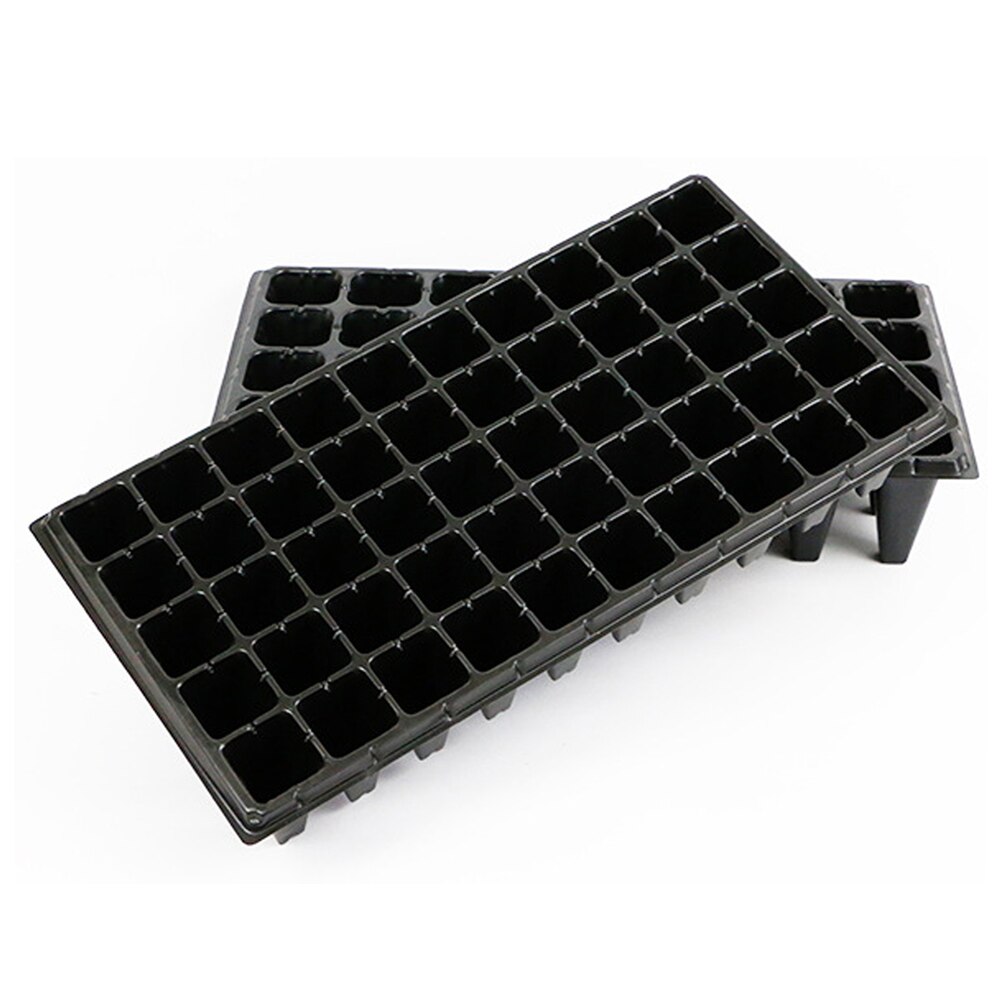 4pcs Reusable 50 Cell Seedling Seed Starter Trays Gardening Nursery Plug Tray for Home Garden Greenhouse Flowers Fruits Herb Veg