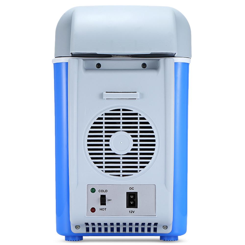 12V 7.5L Mini Tragbare Auto Kühlschrank Mit Gefrierfach Multi-Funktion Dual-Verwenden Kühler Wärmer Thermoelektrische Elektrische Kühlschrank Kompressor