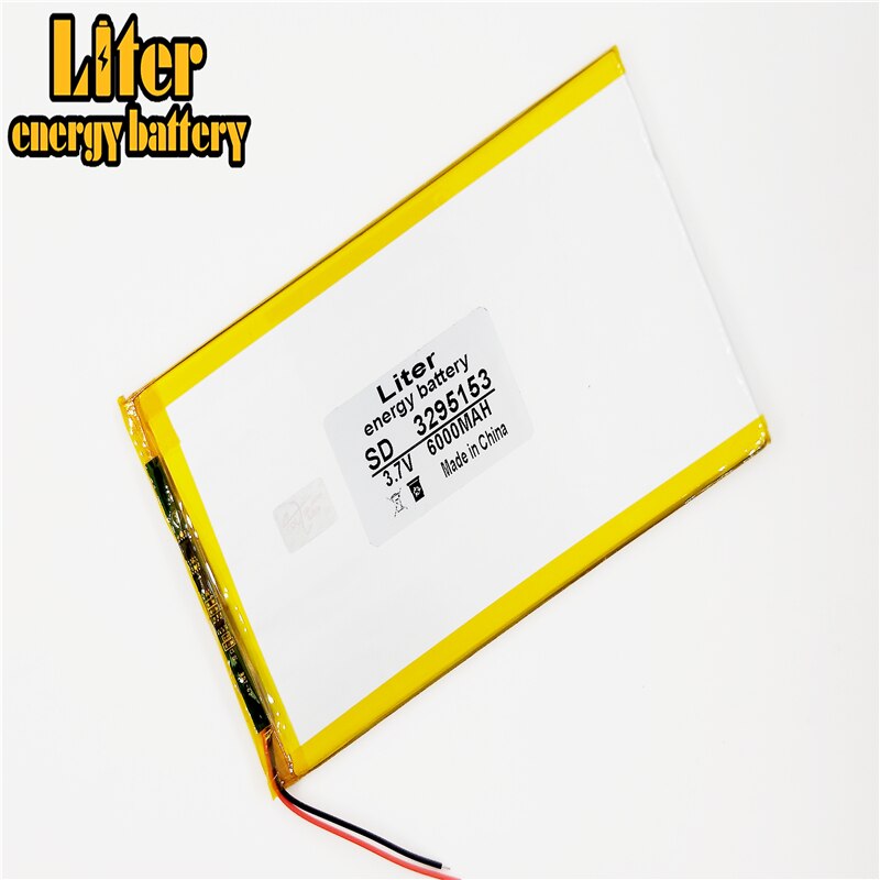 Lithium Polymeer Batterijen 3.7V 6000 Mah 3295153 ... – Grandado