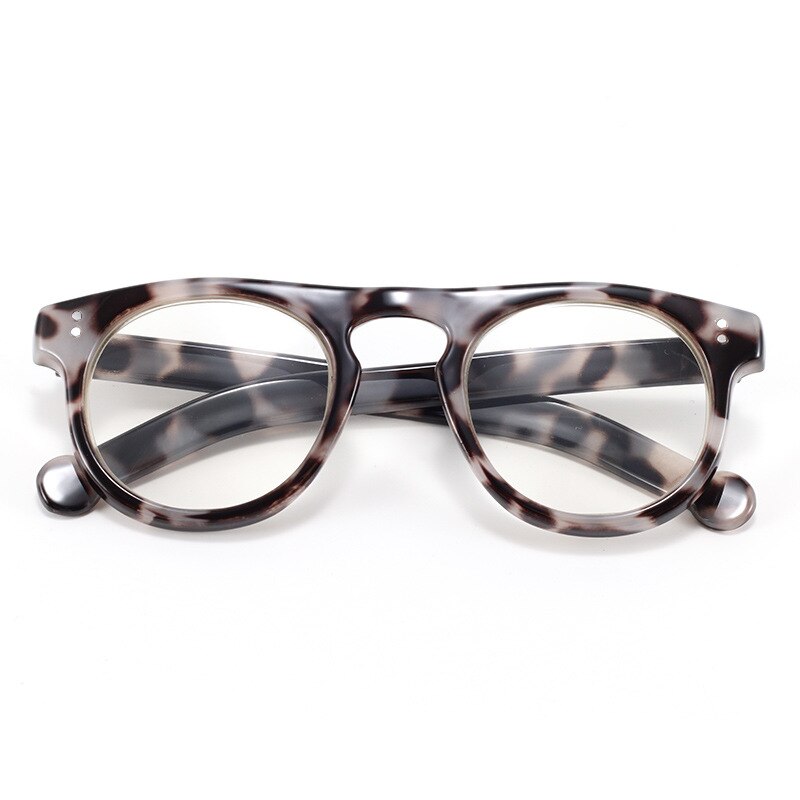 Ahora Retro Houtnerf Leesbril Anti Blauw Licht Ronde Verziend Eyeglasse + 1.0 + 1.5 + 2.0 + 2.5 + 3.0 + 3.5 Vrouwen &amp; Mannen Verziendheid
