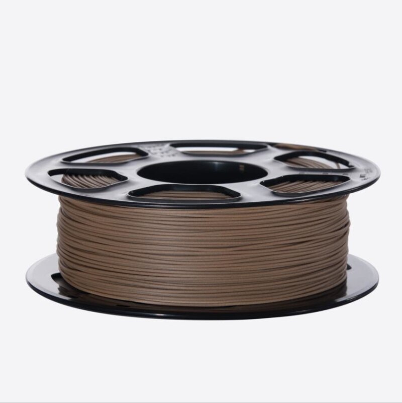 3D Printer Pla Filament 1.75 Mm Voor 3D Printers, 0.8Kg +/- 0.02 Mm Hout Kleur