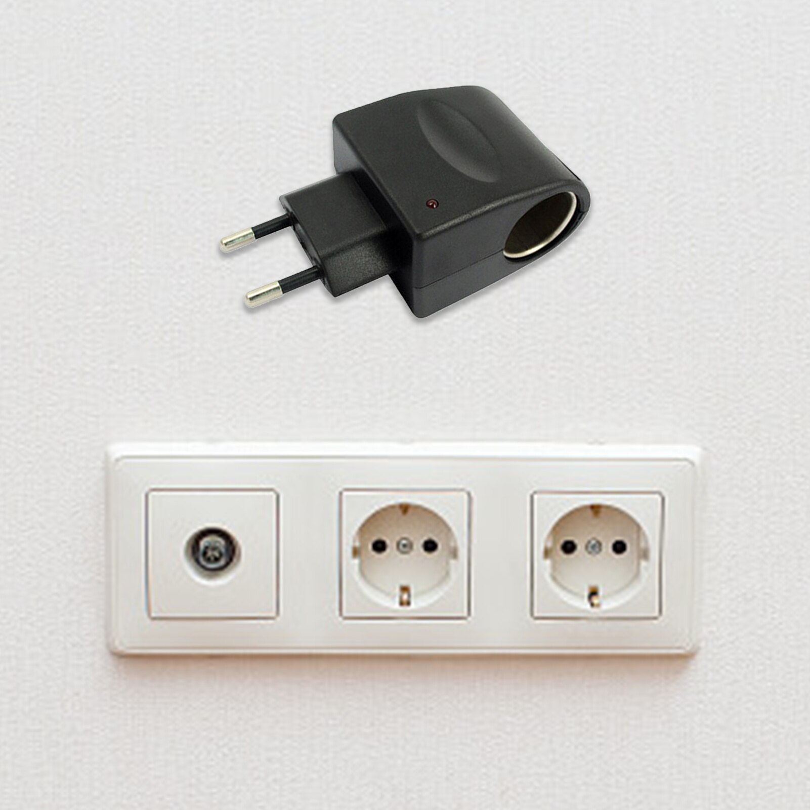 220V AC Auf 12V DC Auto Zigarette Leichter Zauberstab Steckdose Stecker Adapter Konverter EU UNS Stecker Neue fallendes