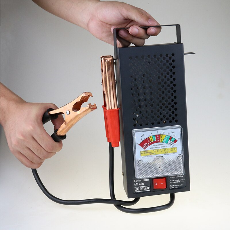 Accubelastingtester 100 ampère 12v auto 6v 12 monteurs vrachtwagen type 6 volt voor schumacher auto gereedschap