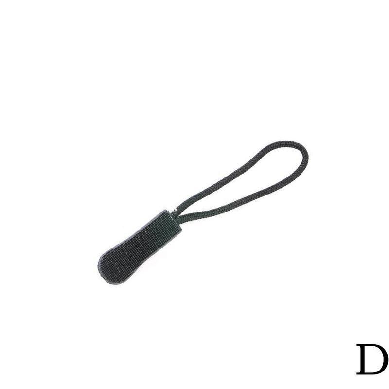 Outdoor Zipper Pulls Slider Cord Rope Puller Ends Lock Head For Bag Handle Zipper Zipper Buckle Backpack Cable Accessories J3H7: D