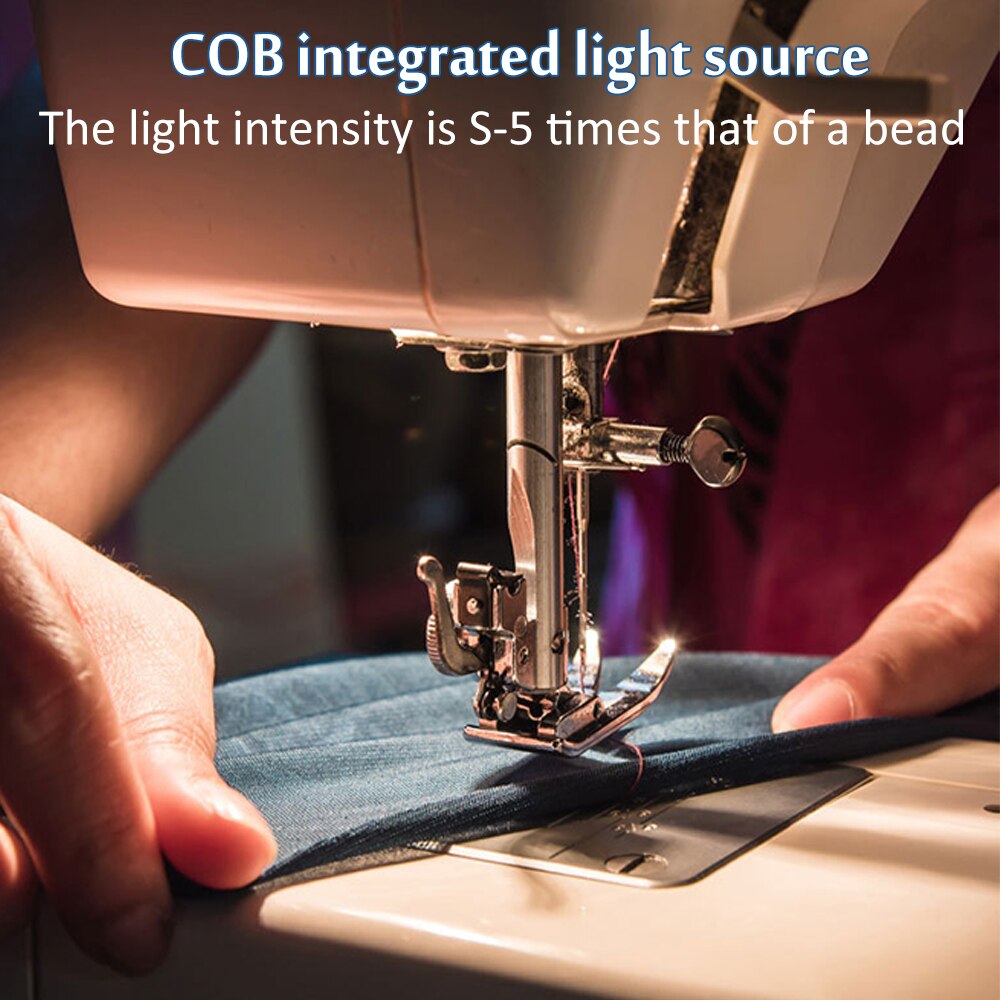 Sewing Machine LED Lamp 8W LED Highlight Industrial Lathe Lamp Oversized Magnet Lamp Work Lamp Energy Saving Lamp Desk Lamp