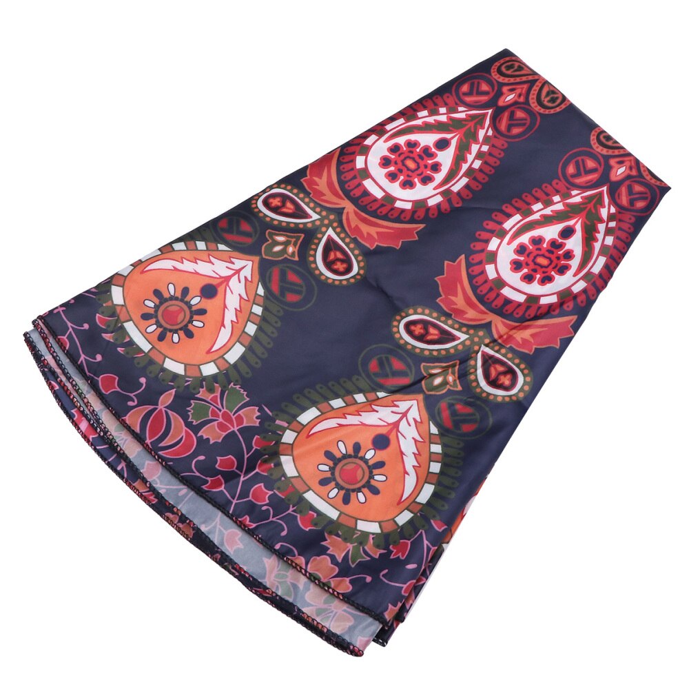1pc bedrukte sjaals unieke uv-bescherming lichtgewicht ronde dames sjaal doek accessoire strandlaken sjaal handdoek voor dames