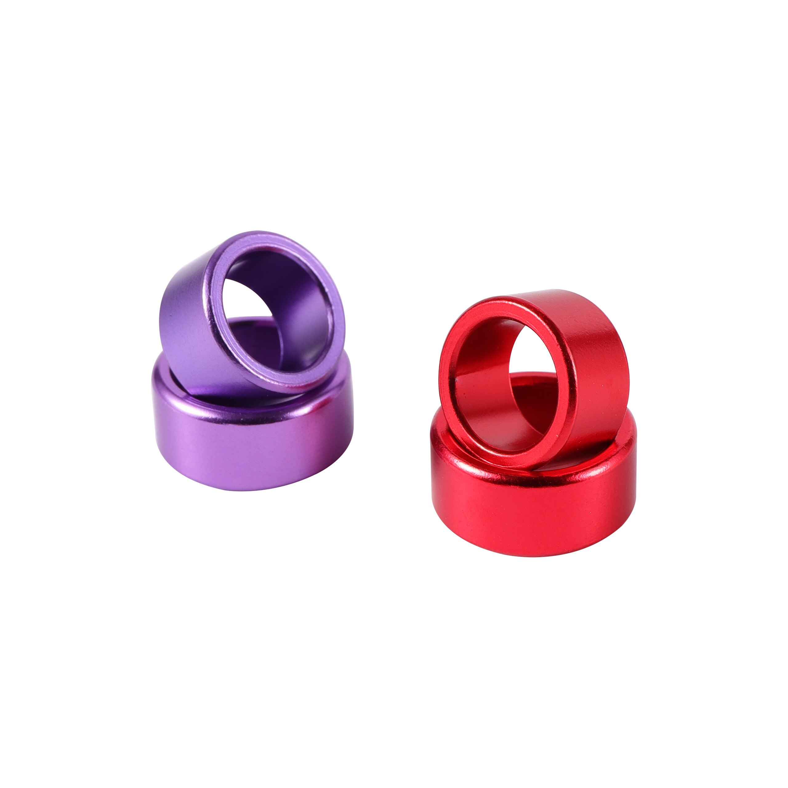 6 Colors Birds Feet Rings Inner Diameter 8mm/10mm Width 6mm Bird Ring Pigeon Dove Quail Foot Ring Farm Animal Carrier 10pcs