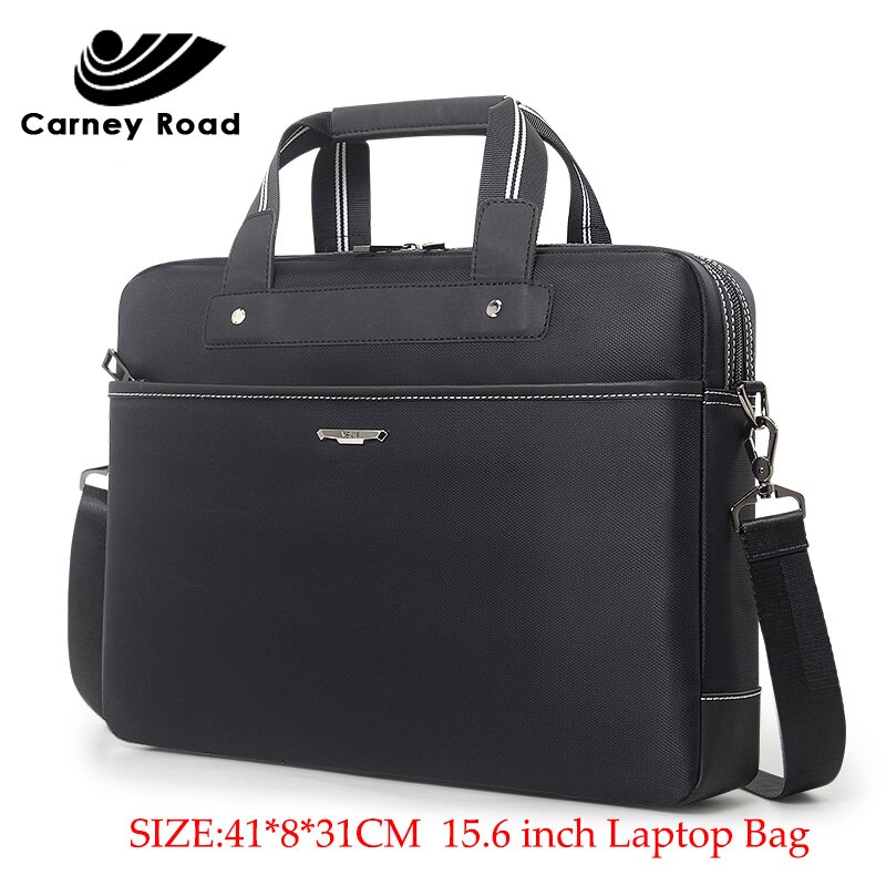 Merk waterdichte aktetas oxford 15.6 inch laptoptas casual heren handtas dagelijks dragen schoudertas: 1837-15.6 inch