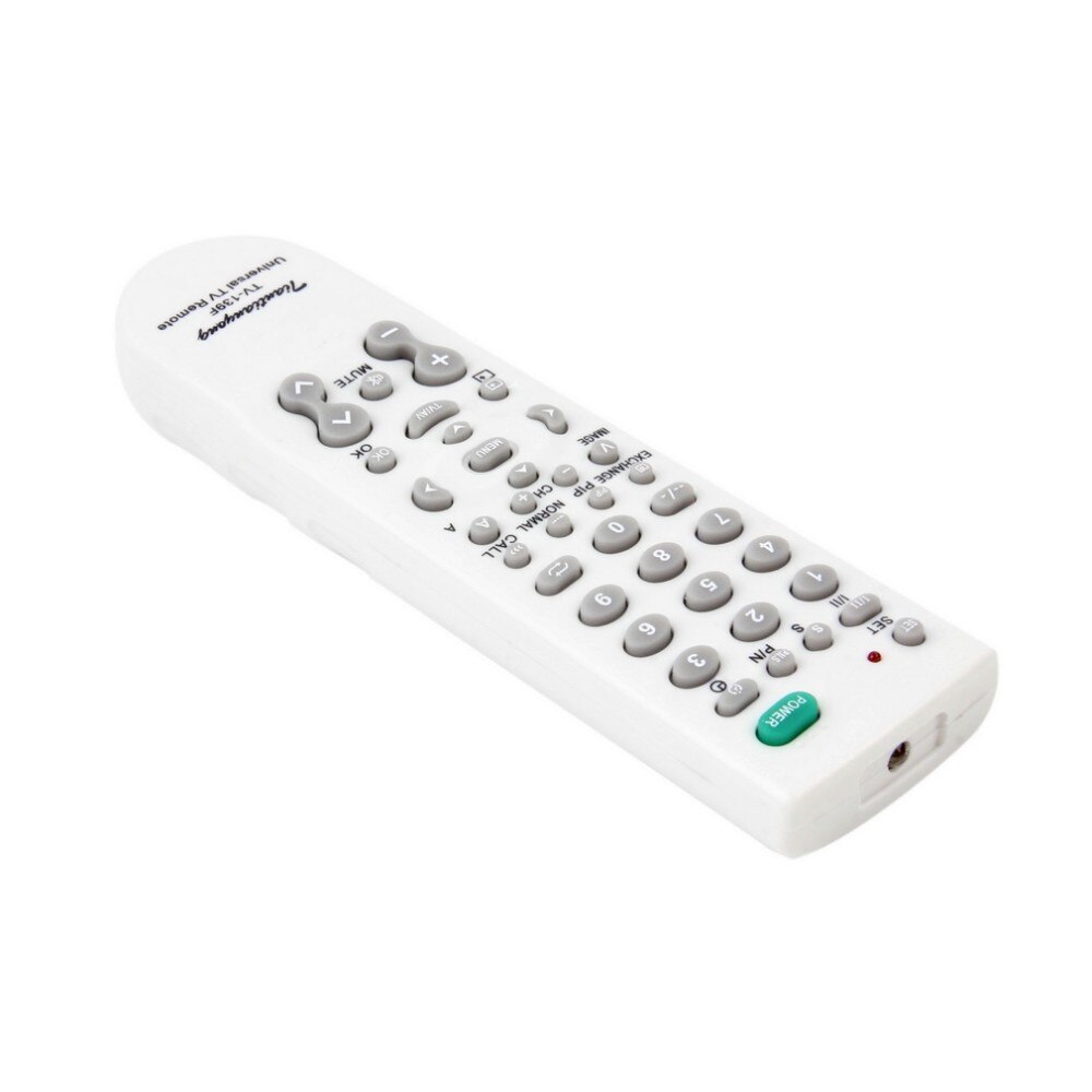 139F Universal TV Remote Control Multi-functional Smart Remote Controller for TV Television White TV-139F