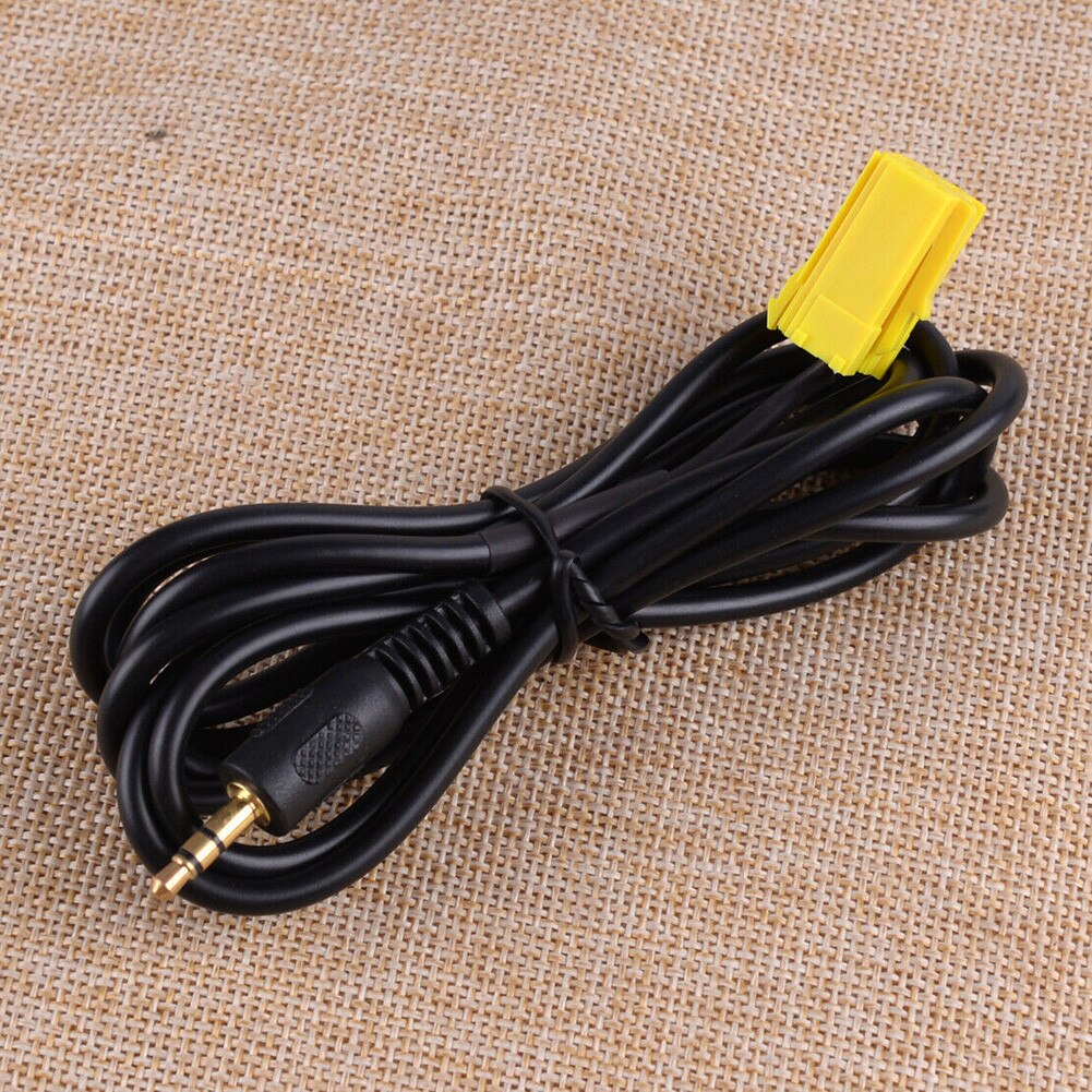 3.5Mm Jack Aux Input Adapter Lead Kabel Fit Voor Fiat Grande Punto Romeo Kabel MP3 Speler Aux