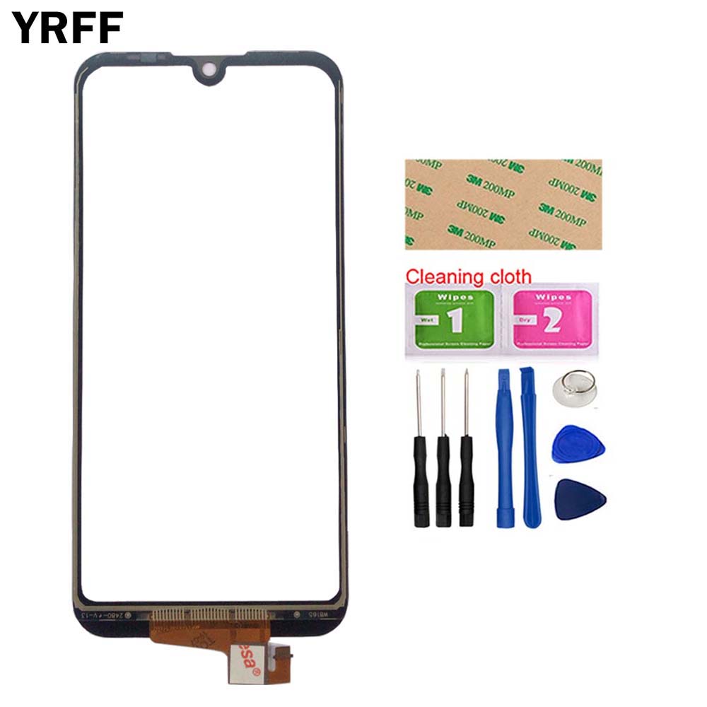 Telefoon Touch Screen Panel Voor Huawei Y5 Honor 8S Sensor Front Outer Glas Digitizer Touch Digitizer Gereedschap Protector film: Black With Tools