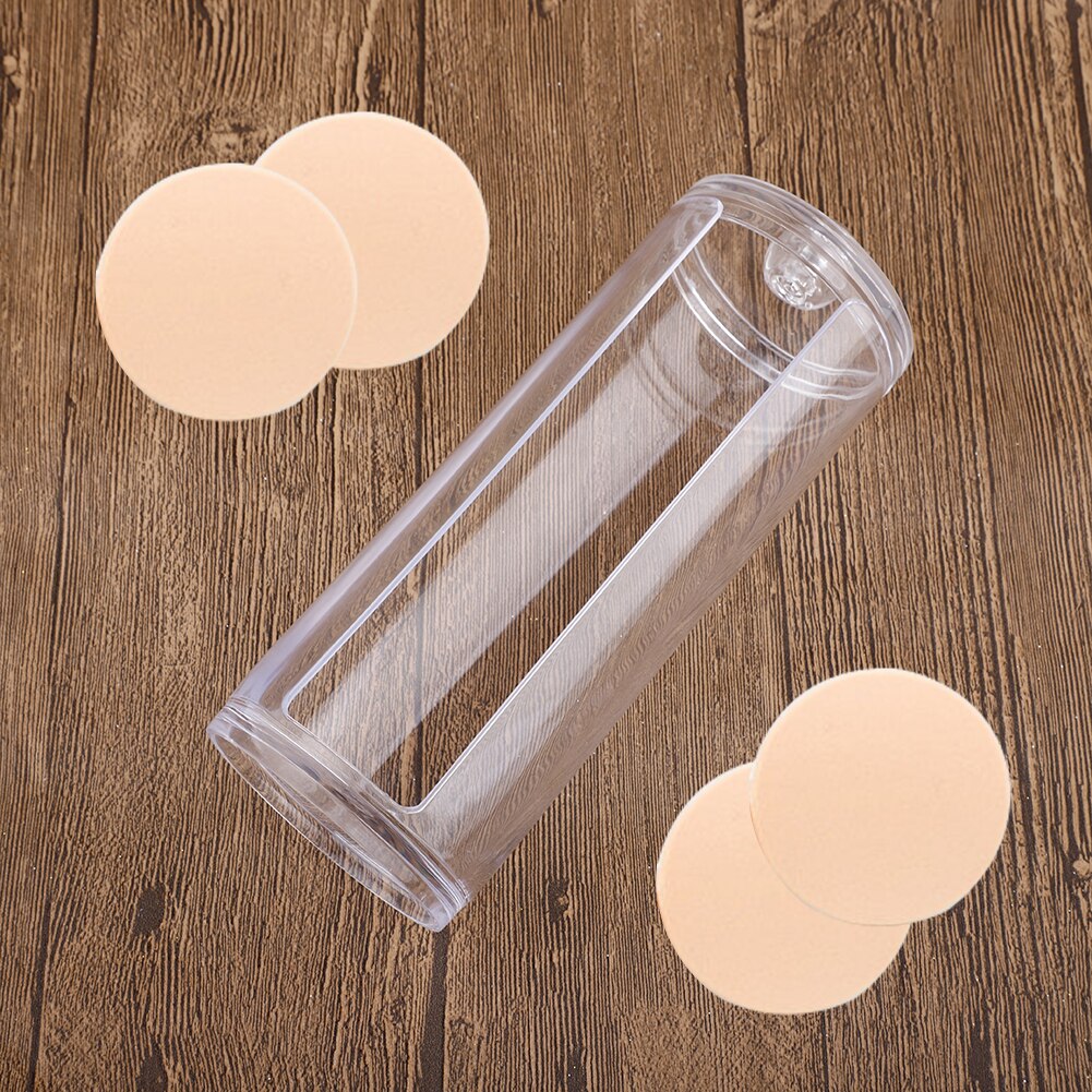 Acryl wattenstaafje make-up organizer opbergdoos draagbare container make-up katoenen sieradendoos cosmetica organizer opbergdoos