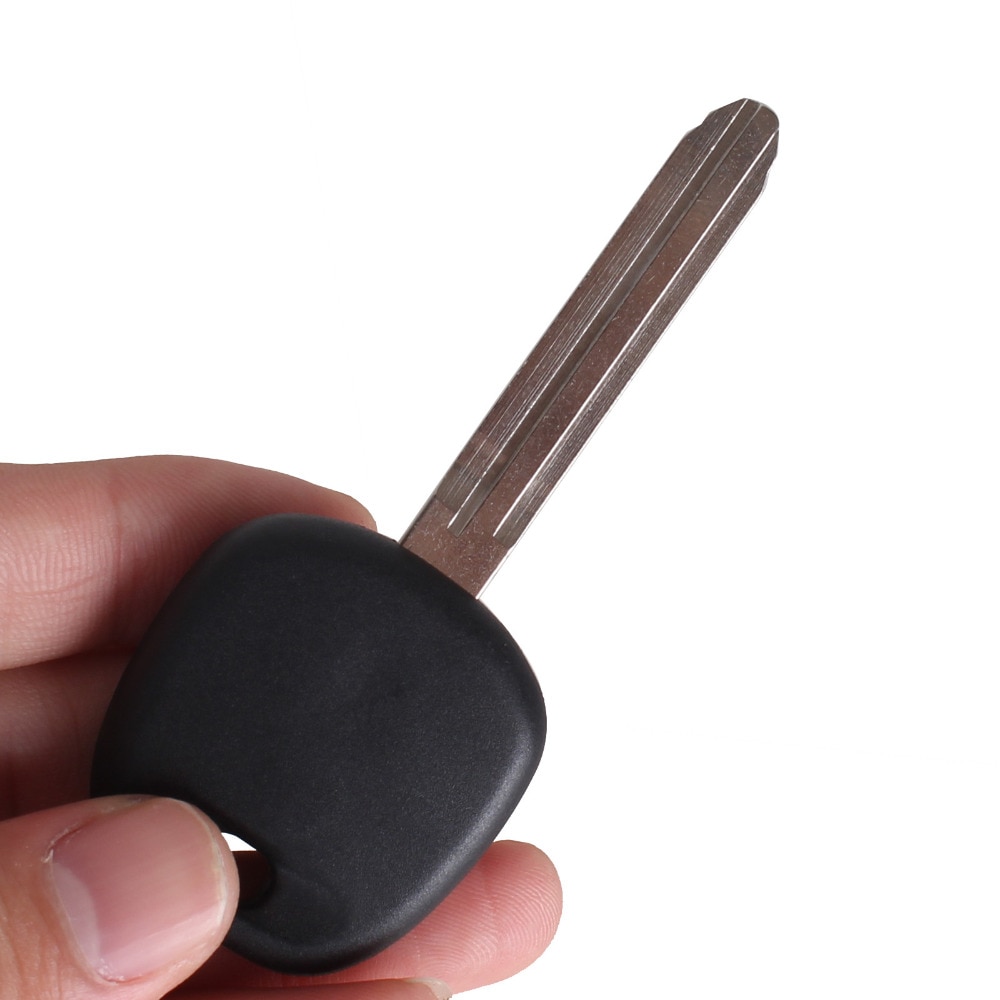 KEYYOU Uncut Replace Remote Transponder Ignition Car Key for Toyota Tacoma Toy43 Blade No Chip