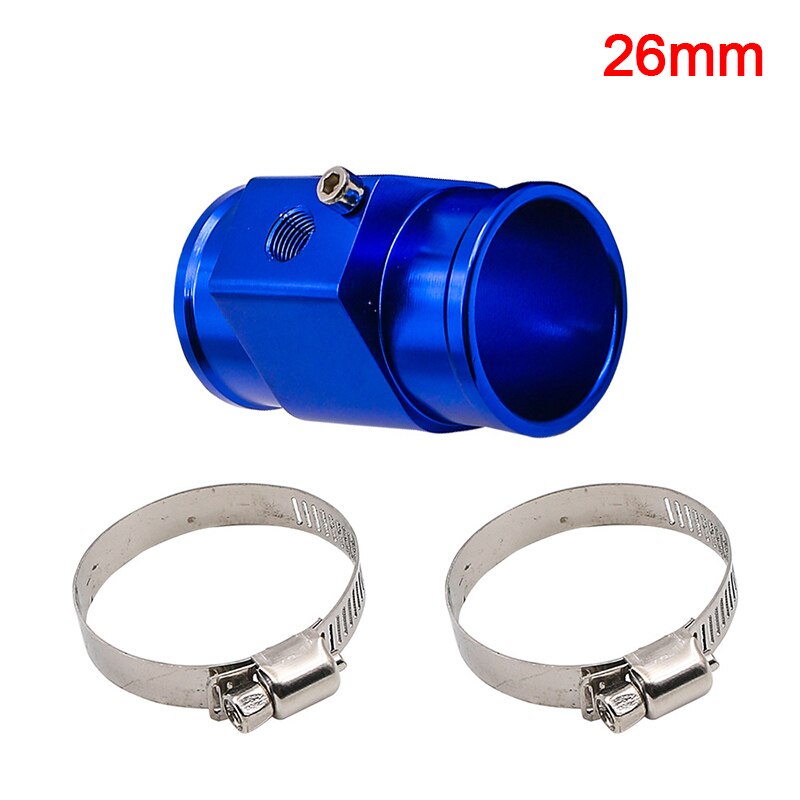 Water Temp Gauge Radiator Temperatuur Water Temp Joint Pipe Sensor 40Mm 38Mm 36Mm 34Mm 32Mm 30Mm 28Mm 26Mm Slang Adapter: A