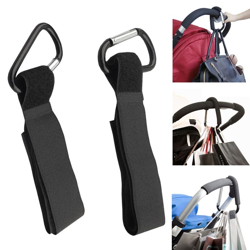 4 teile/los Universal Baby Kinderwagen Haken Kinderwagen Kinderwagen Kinderwagen Wagen Buggy Haken Einkaufstasche Clip Aluminium Mummy Buggy Clips
