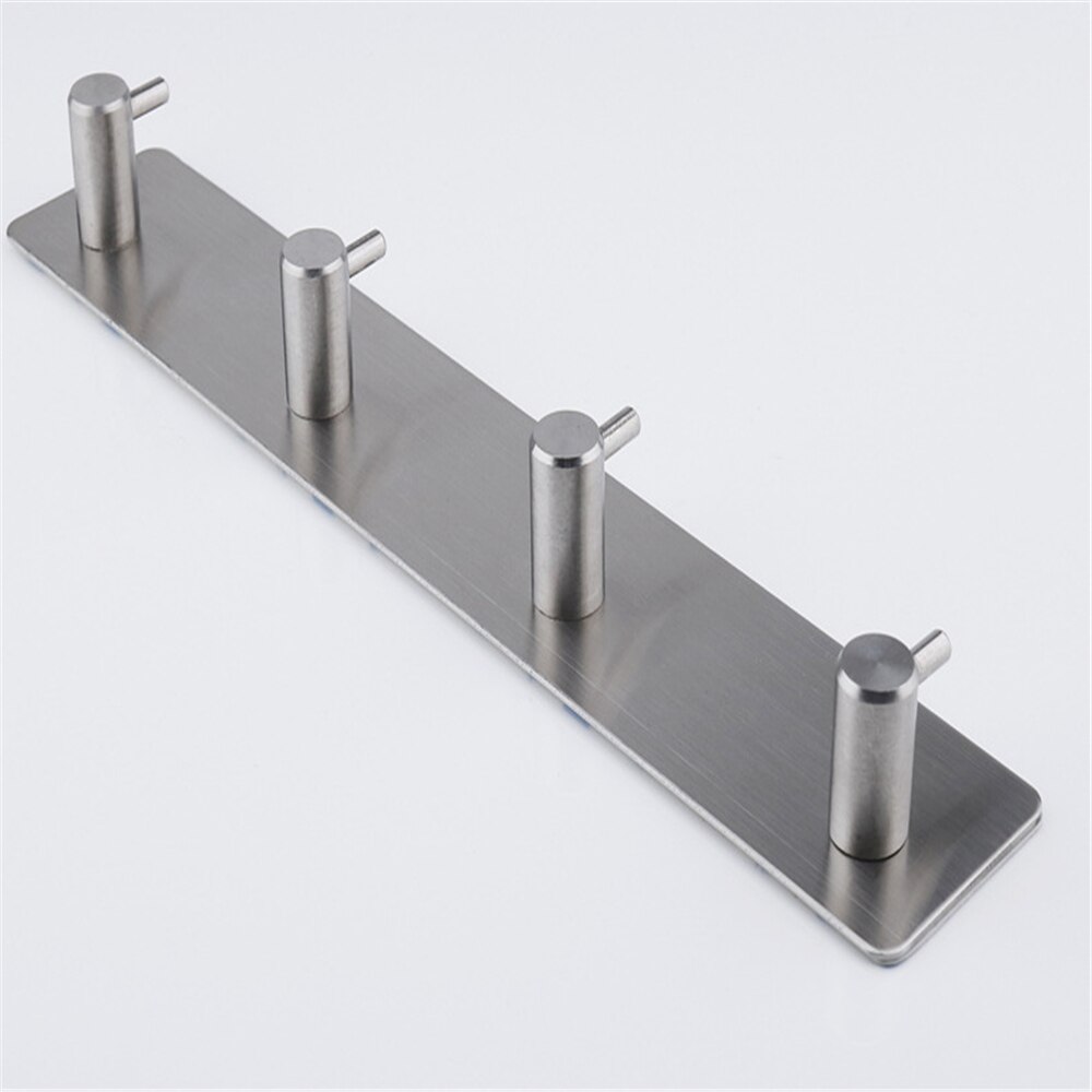 Haczyk samoprzylepny wieszak ścienny SUS304 wieszak na kurtki ciężki obowiązek nierdzewny wieszak haczyki łazienkowe na ręczniki Kicthen wieszaczki