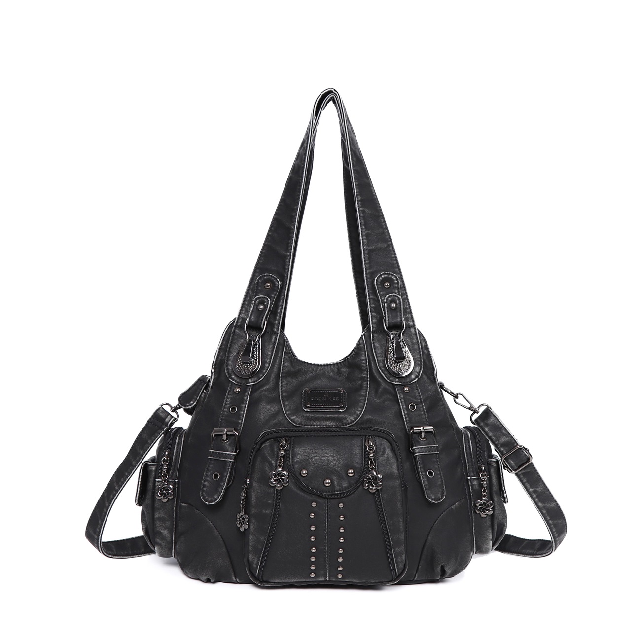 Angelkiss Bag Women Handbags Women Shoulder Bags PU Leather Handbag Female Satchel Big Shoulder Purse Bag bolsa feminina