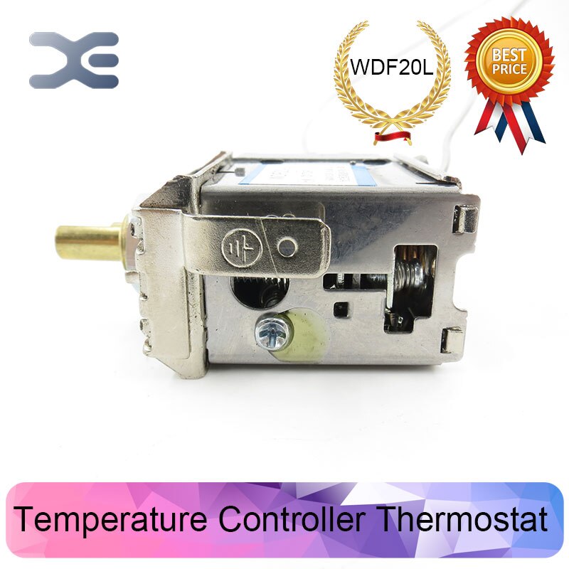 10Pcs Thermostat Frigo Refrigerator Spare Parts Thermostat Repairing Refrigerators WDF20-L 250V