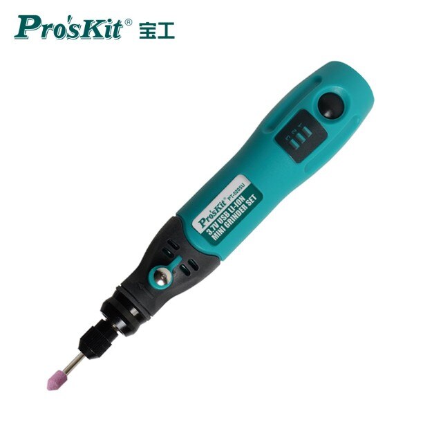 Proskit PT-5205U 3.7V Mini USB Li-ion Charging Grinder Set Sanding Engraving Polishing Tool