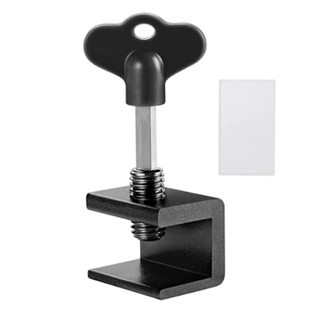 Sliding Door Window Lock with Key Wrench Door Frame Security Lock Aluminium Alloy Window Limit Stop Locks Kid/Children Guards