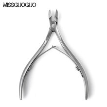 1Pc Rvs Nail Cuticle Nipper Clipper Dode Huid Remover Cuticle Schaar Voor Manicure Pedicure Tang Cutter Tool