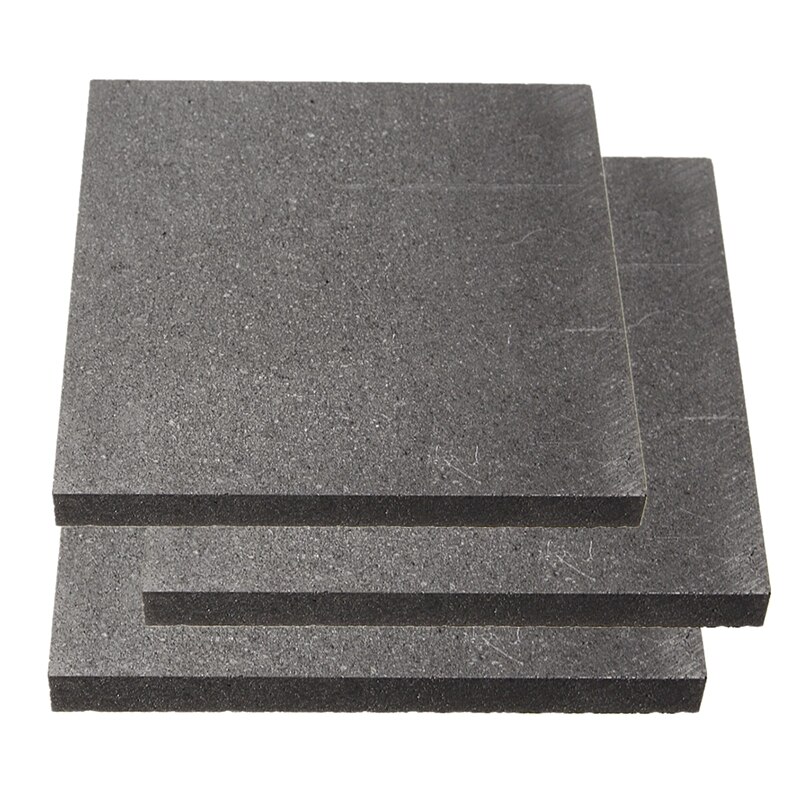 100*100*10mm 99.9%Pure Graphite Block Electrode Rectangle Plate