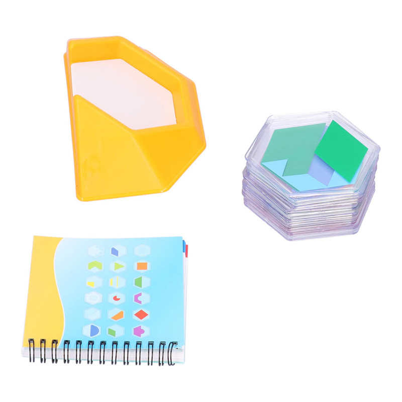 Smart Puzzle Spiele Farbe Code Puzzle Spiele Smart Farbe Gehirn Spiele Gebäude Tangram Bord Puzzle Spielzeug Farbe Code Puzzle Spiele