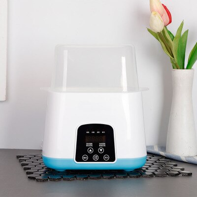 Joylive Creatieve Moeder-en Kindersterfte Producten Melk Warmer Constante Temperatuur Melk Warmer Sterilisator Baby 2-In-1 Fles: White Blue