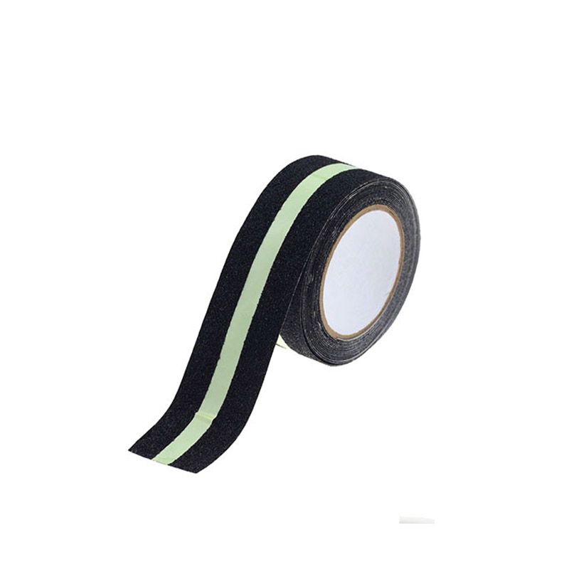 5cm*5m anti-slip lysende tape advarselstape glød i mørke sikkerhedsspor tape udskridningstape forhindrer risiko for glidning: Default Title