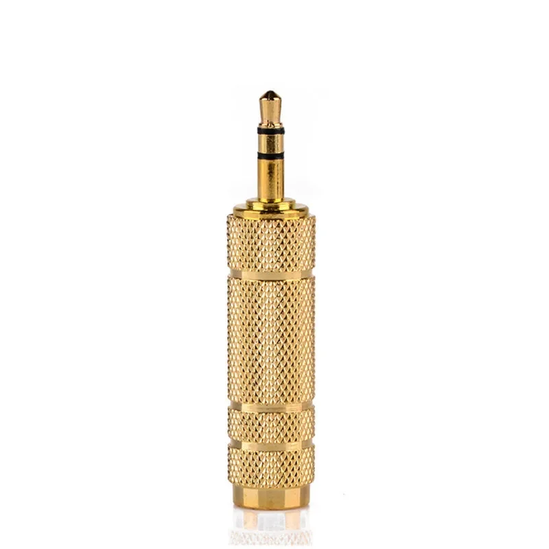 Adaptateur Audio Jack 3.5mm à 6.5mm, convertisseur AUX à 3 pôles, adaptateur 6.35 à 3.5, connecteur femelle mâle, électronique grand public: Bundle 2