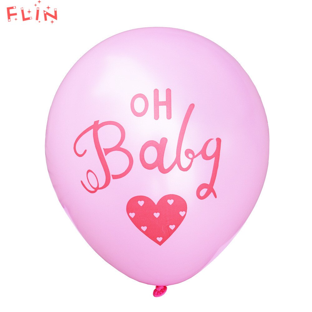 10 stk det er en dreng det er en pige trykt oppustelige balloner fødselsdag begivenhed fest dekoration baby shower køn afslører globos