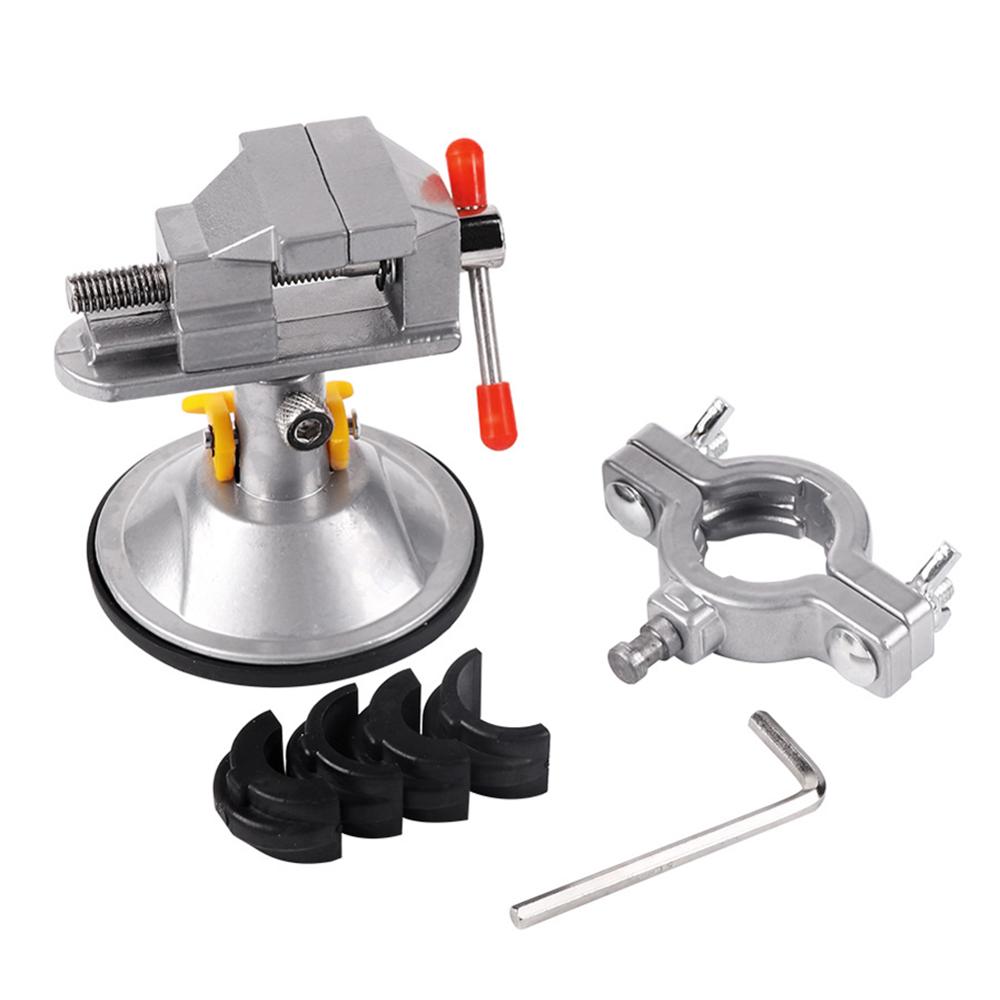 Fixed Frame Sucker Clamp Adjustable Table Bench Vise Rotatable Alloy Bench Screw for DIY Craft Mold Fixed Repair Tool