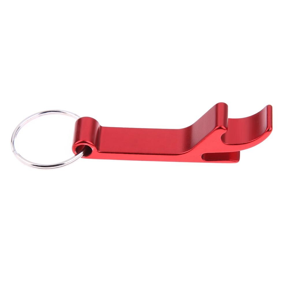 Vis Vorm Bierfles Opener Fishbone Aluminium Flesopener Sleutelhanger Ring Keuken Tool Trinket Willekeurige