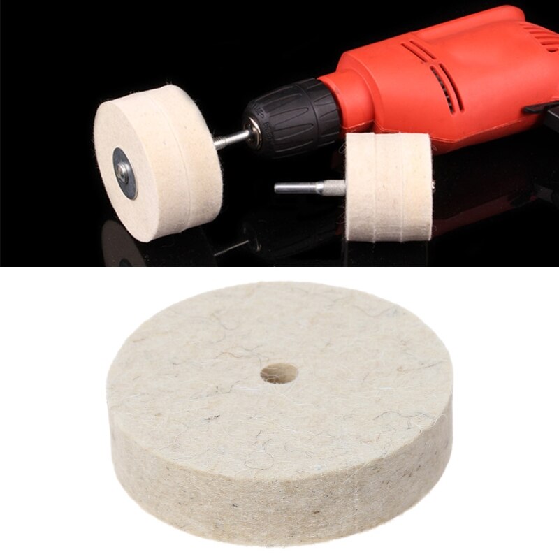 Wool Felt Polishing Buffing Grinding Wheel Polish Disc Pad Rotary Tool Felt Abrasive Brush Tool