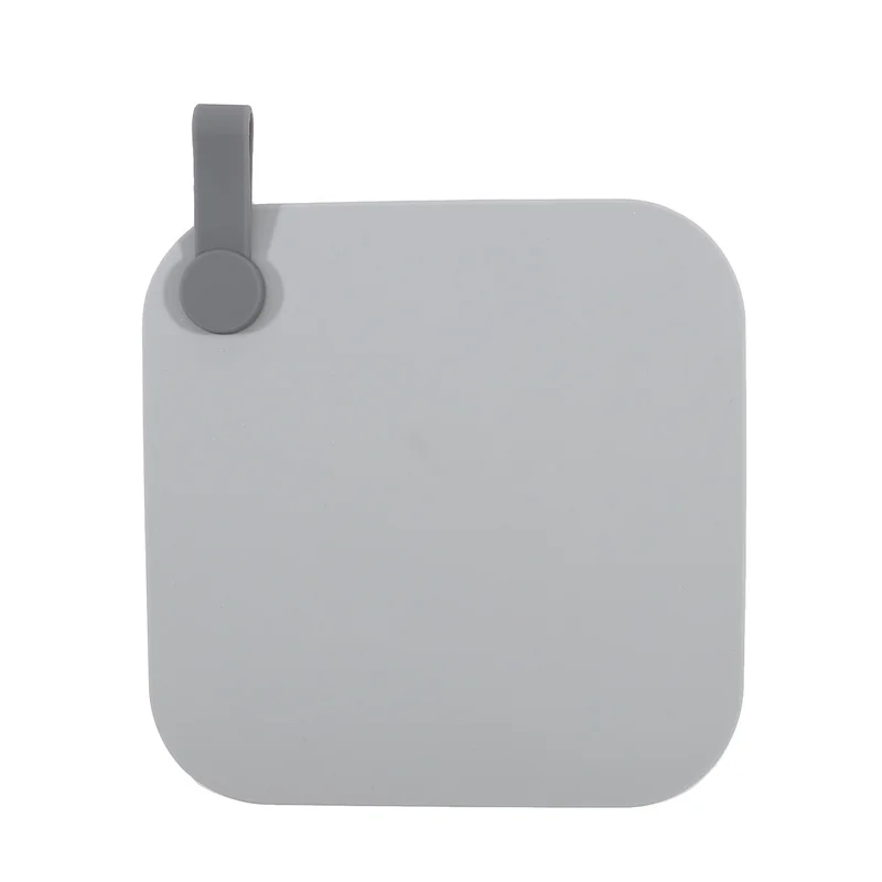 Tapete de drenaje de silicona, anillo de sellado de alcantarillado, cocina, baño, desodorante, cubierta de suelo, fregadero del hogar, tapón cuadrado transparente para bañera: YELLOW