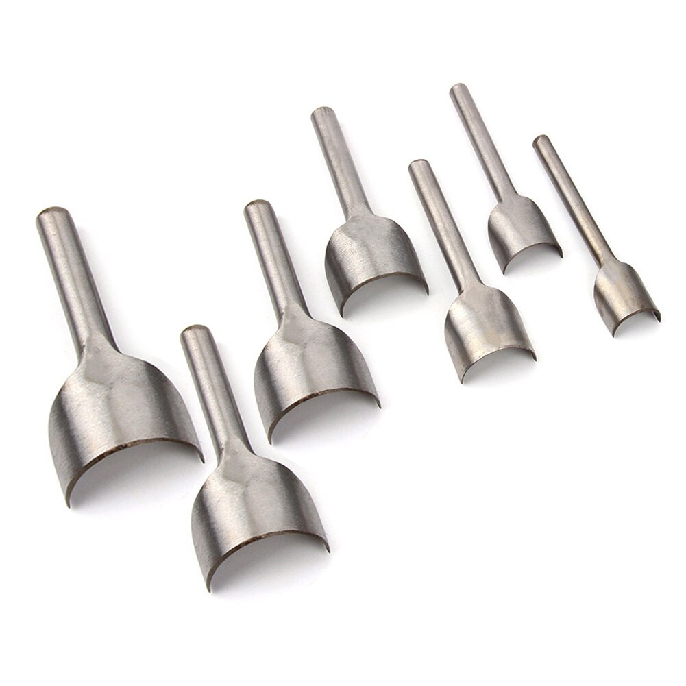 Cutter Punch Arc-shaped Punch 10mm To 50mm DIY Punches Set 1Pcs Handmade Craft Tools Leather Craft Tools Half Round: A12