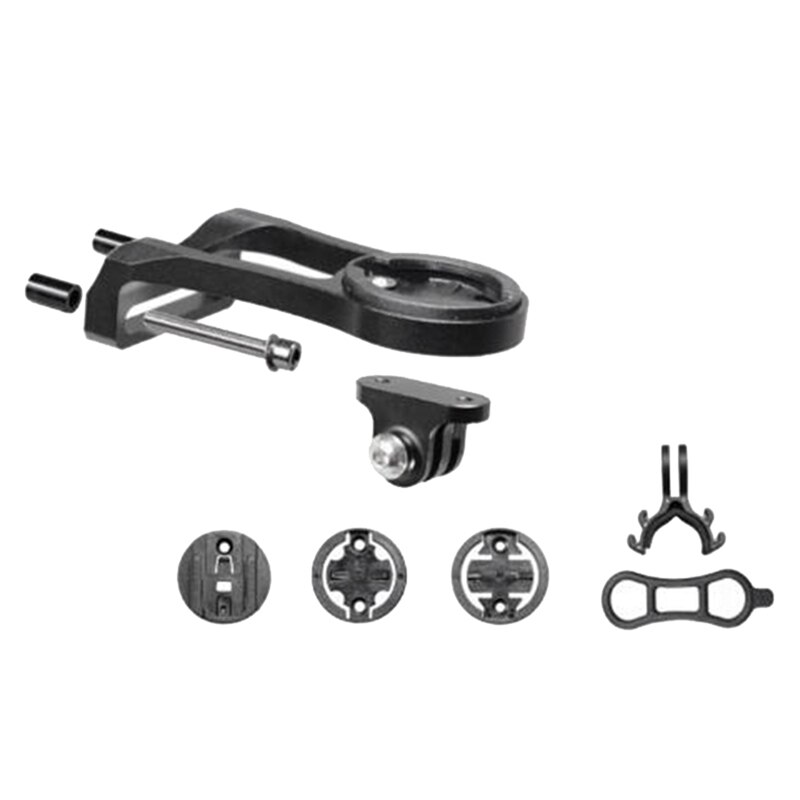 1 Set MTB Road Bicycle Camera Mount Holder (Black) & 3Pcs Bicycle Helmet Liner Cap Sun Protection Headgear