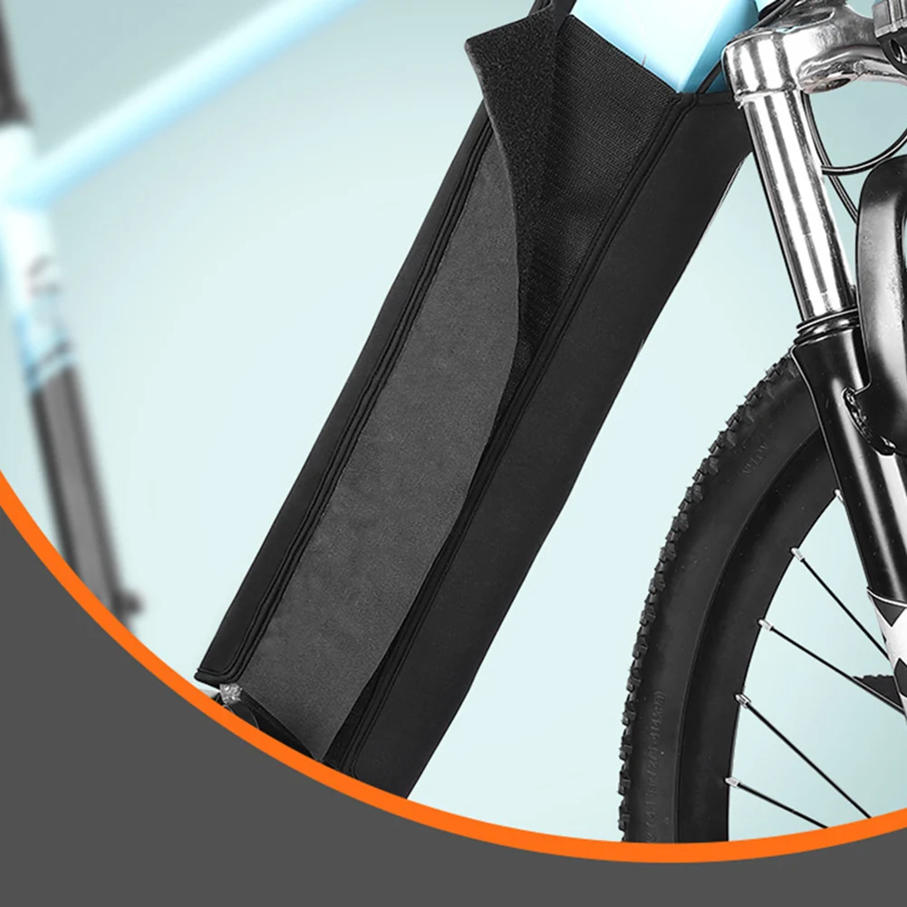 Protector de batería de bicicleta eléctrica, Protector de batería de ciclismo, cubierta reflectante antipolvo, Protector de aislamiento seguro extraíble, accesorios de ciclismo