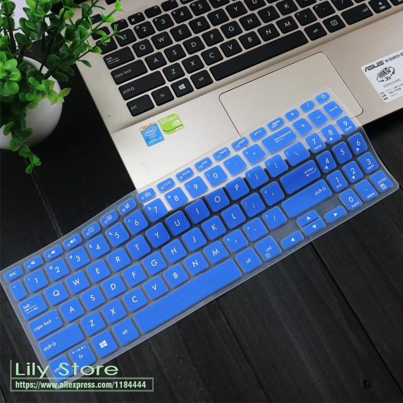 Silicone Gel Keyboard Cover Protector Skin For Asus S530FN S530UN S5300 S5300U S5300UN for ASUS Vivobook S15 15.6 inch