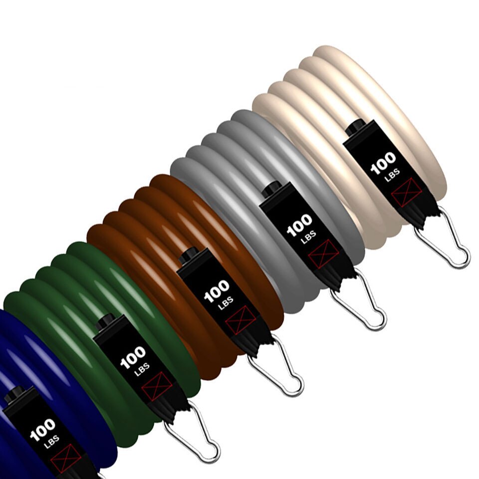 Gobygo 11 Stks/set 500LBS Weerstand Bands Crossfit Draagbare Gym Sport Bodybuilding Fitness Apparatuur Fitness Elastisch Touw Unisex