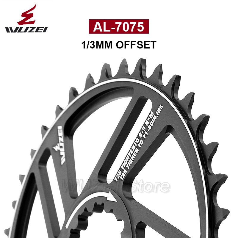 Gxp Fiets Kettingblad Offset 1Mm 3Mm 6Mm Mountainbike Kettingwiel 30T 32T 34T 36T 38T 40T Voor Sram Gxp XX1 X9 Xo X01 Gx Eagle Nx