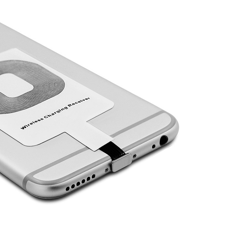 Draadloze Oplader Receiver Coil Pad Voor iPhone 5 5S 6 6S 6S Plus 7 7Plus SE qi Draadloos Opladen Adapter Mat