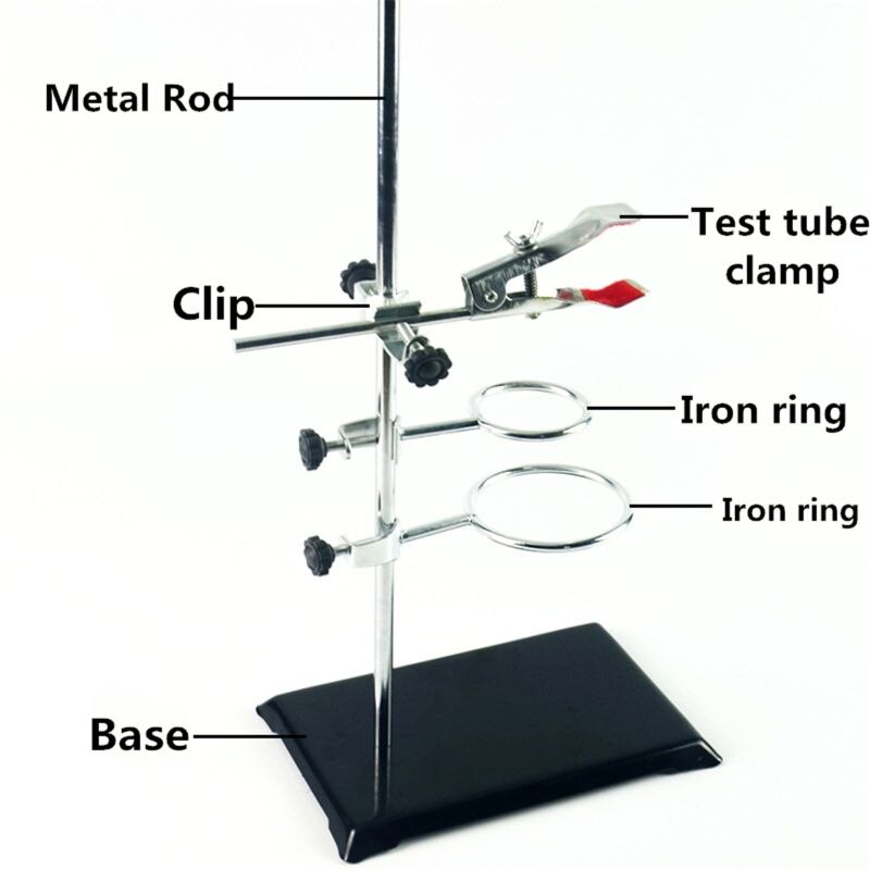 1 Set Laboratorium Stands Ondersteuning En Laboratorium Klem Lab Clips Fles Klem